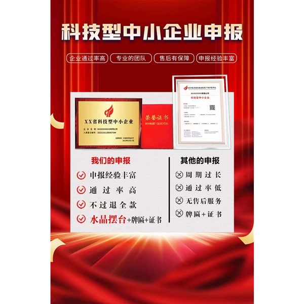 科技型中小企業(yè)申報