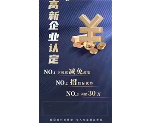高新企業(yè)認定